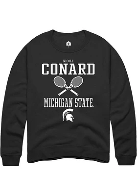 Nicole Conard Rally Michigan State Spartans Mens NIL Sport Icon Long Sleeve Crew Sweatshirt