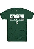 Nicole Conard Michigan State Spartans Rally NIL Stacked Box Short Sleeve T Shirt