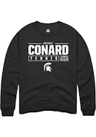 Nicole Conard Rally Michigan State Spartans Mens NIL Stacked Box Long Sleeve Crew Sweatshir