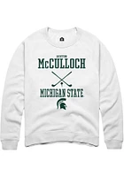 Ashton McCulloch Rally Michigan State Spartans Mens NIL Sport Icon Long Sleeve Crew Sweatsh
