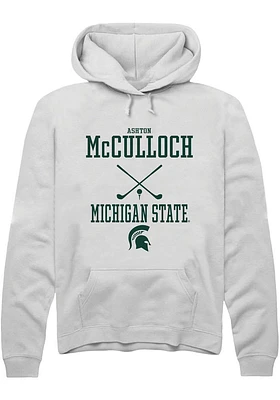 Ashton McCulloch Rally Michigan State Spartans Mens NIL Sport Icon Long Sleeve Hoodie