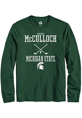Ashton McCulloch Michigan State Spartans Rally NIL Sport Icon Long Sleeve T Shirt