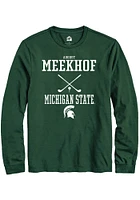 August Meekhof Michigan State Spartans Rally NIL Sport Icon Long Sleeve T Shirt