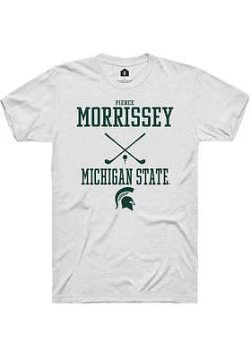Pierce Morrissey Michigan State Spartans Rally NIL Sport Icon Short Sleeve T Shirt