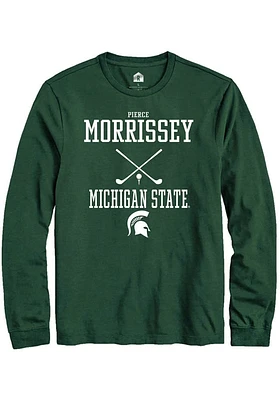 Pierce Morrissey Michigan State Spartans Rally NIL Sport Icon Long Sleeve T Shirt
