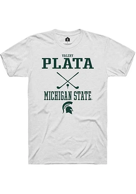 Valery Plata Michigan State Spartans Rally NIL Sport Icon Short Sleeve T Shirt