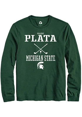 Valery Plata Michigan State Spartans Rally NIL Sport Icon Long Sleeve T Shirt