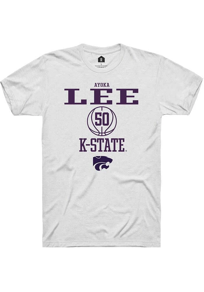 Ayoka Lee K-State Wildcats Rally NIL Sport Icon Short Sleeve T Shirt