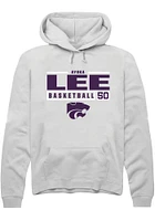 Ayoka Lee Rally K-State Wildcats Mens NIL Stacked Box Long Sleeve Hoodie
