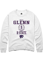 Brylee Glenn Rally K-State Wildcats Mens NIL Sport Icon Long Sleeve Crew Sweatshirt