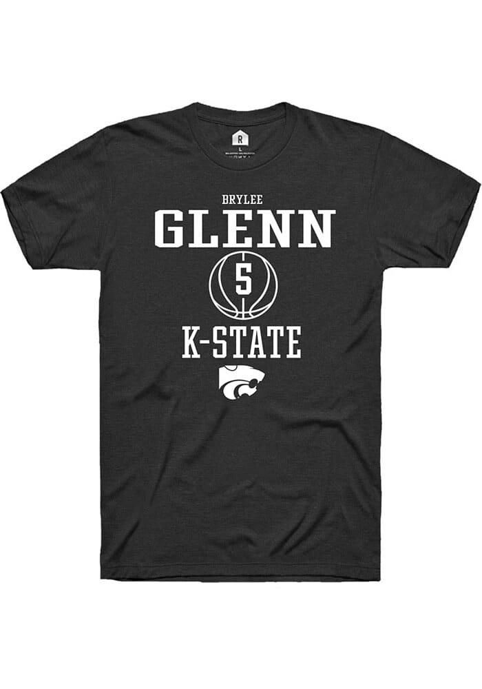 Brylee Glenn K-State Wildcats Rally NIL Sport Icon Short Sleeve T Shirt