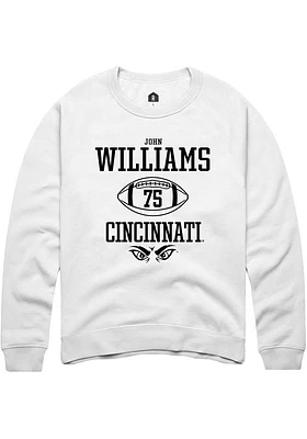 John Williams Rally Cincinnati Bearcats Mens NIL Sport Icon Long Sleeve Crew Sweatshirt