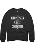 Jonathan Thompson Rally Cincinnati Bearcats Mens NIL Sport Icon Long Sleeve Crew Sweatshi