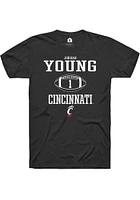 Jordan Young Cincinnati Bearcats Rally NIL Sport Icon Short Sleeve T Shirt