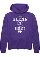 Jaelyn Glenn Rally K-State Wildcats Mens NIL Sport Icon Long Sleeve Hoodie