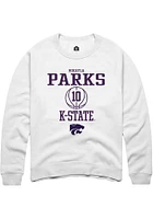 Mikayla Parks Rally K-State Wildcats Mens NIL Sport Icon Long Sleeve Crew Sweatshirt
