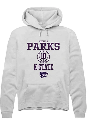 Mikayla Parks Rally K-State Wildcats Mens NIL Sport Icon Long Sleeve Hoodie
