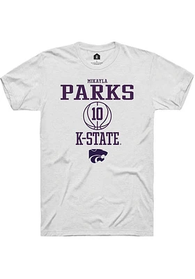 Mikayla Parks K-State Wildcats Rally NIL Sport Icon Short Sleeve T Shirt
