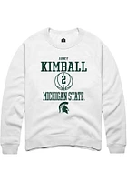Abbey Kimball Rally Michigan State Spartans Mens NIL Sport Icon Long Sleeve Crew Sweatshirt