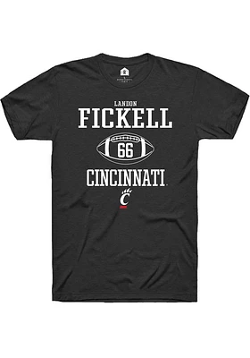 Landon Fickell Cincinnati Bearcats Rally NIL Sport Icon Short Sleeve T Shirt