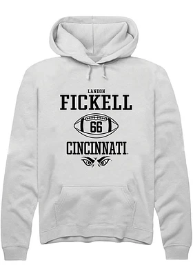 Landon Fickell Rally Cincinnati Bearcats Mens NIL Sport Icon Long Sleeve Hoodie