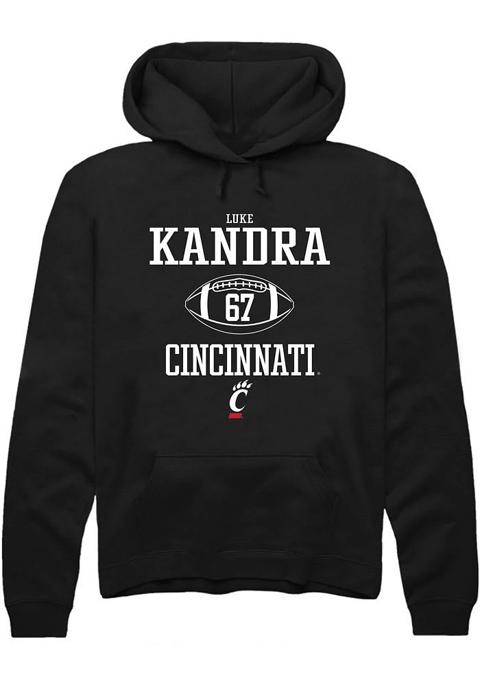 Luke Kandra Rally Cincinnati Bearcats Mens NIL Sport Icon Long Sleeve Hoodie