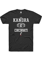 Luke Kandra Cincinnati Bearcats Rally NIL Sport Icon Short Sleeve T Shirt