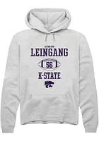 Andrew Leingang Rally K-State Wildcats Mens NIL Sport Icon Long Sleeve Hoodie