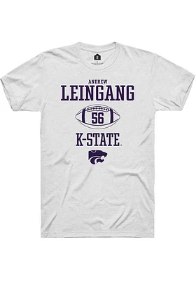 Andrew Leingang K-State Wildcats Rally NIL Sport Icon Short Sleeve T Shirt