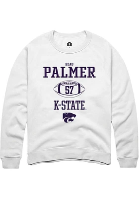 Beau Palmer Rally K-State Wildcats Mens NIL Sport Icon Long Sleeve Crew Sweatshirt