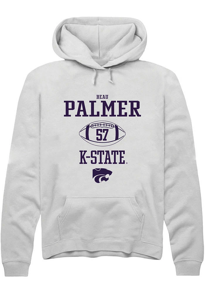 Beau Palmer Rally K-State Wildcats Mens NIL Sport Icon Long Sleeve Hoodie