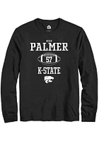 Beau Palmer  K-State Wildcats Black Rally NIL Sport Icon Long Sleeve T Shirt