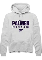 Beau Palmer Rally K-State Wildcats Mens NIL Stacked Box Long Sleeve Hoodie