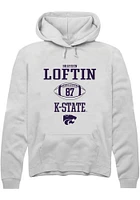 Brayden Loftin Rally K-State Wildcats Mens NIL Sport Icon Long Sleeve Hoodie