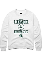 Isaline Alexander Rally Michigan State Spartans Mens NIL Sport Icon Long Sleeve Crew Sweats
