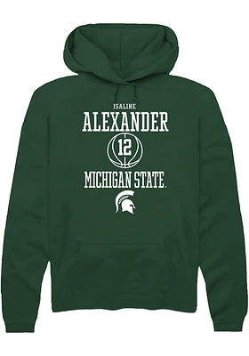 Isaline Alexander Rally Michigan State Spartans Mens NIL Sport Icon Long Sleeve Hoodie