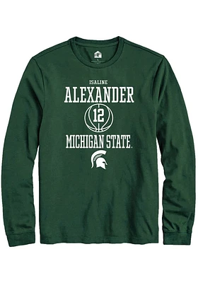 Isaline Alexander Michigan State Spartans Rally NIL Sport Icon Long Sleeve T Shirt