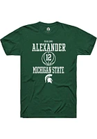 Isaline Alexander Michigan State Spartans Rally NIL Sport Icon Short Sleeve T Shirt