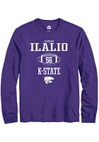 Damian Ilalio K-State Wildcats Rally NIL Sport Icon Long Sleeve T Shirt