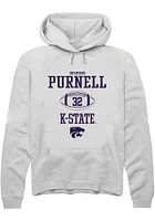 Desmond Purnell Rally K-State Wildcats Mens NIL Sport Icon Long Sleeve Hoodie