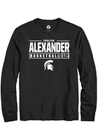 Isaline Alexander Michigan State Spartans Rally NIL Stacked Box Long Sleeve T Shirt