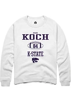 Isaac Koch Rally K-State Wildcats Mens NIL Sport Icon Long Sleeve Crew Sweatshirt
