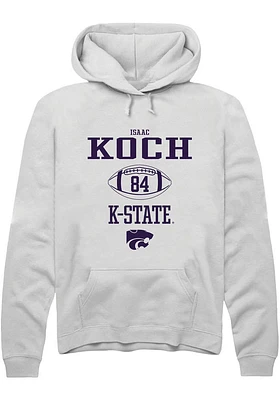 Isaac Koch Rally K-State Wildcats Mens NIL Sport Icon Long Sleeve Hoodie