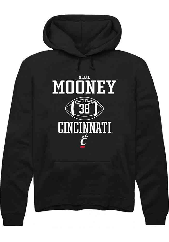 Nijal Mooney Rally Cincinnati Bearcats Mens NIL Sport Icon Long Sleeve Hoodie