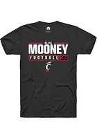 Nijal Mooney Cincinnati Bearcats Rally NIL Stacked Box Short Sleeve T Shirt