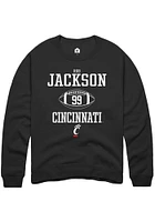 Rob Jackson Rally Cincinnati Bearcats Mens NIL Sport Icon Long Sleeve Crew Sweatshirt