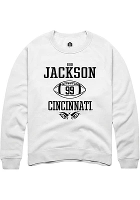 Rob Jackson Rally Cincinnati Bearcats Mens NIL Sport Icon Long Sleeve Crew Sweatshirt