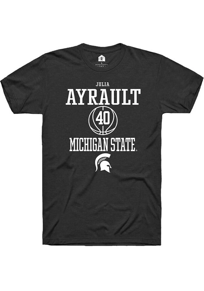 Julia Ayrault Michigan State Spartans Rally NIL Sport Icon Short Sleeve T Shirt