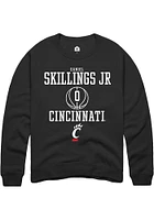 Daniel Skillings Jr. Rally Cincinnati Bearcats Mens NIL Sport Icon Long Sleeve Crew Sweatsh