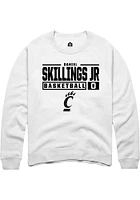 Daniel Skillings Jr. Rally Cincinnati Bearcats Mens NIL Stacked Box Long Sleeve Crew Sweats